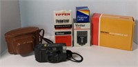 (B) Flat of assorted camera items including Kodak