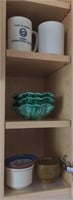(B) Contents of Cabinet including cabbage dishes,