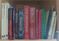 (B) Large Lot of Cook Books