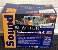 (B) Sound blaster performance awe 64 model MK4182