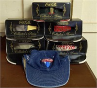 Coca Cola collectible hats