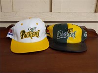 Packers leather caps