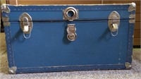 Blue travel chest