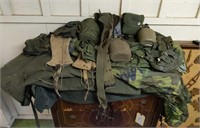 Military Canteens, Pouches, Belts, and accessories
