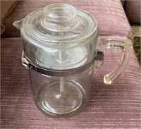 Glass tea pitcher