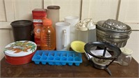 Various kitchen supplies