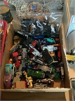 Flat of Toy Cars