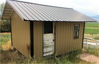 Metal Sided & Roofed Storage Shed to be moved