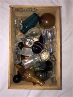 Misc. Decanter tops and Small Bottles