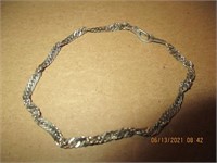 14k.g.p. Herringbone Bracelet-untested-1.7g