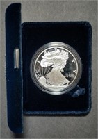 1998 Silver Eagle Proof - In Mint Packaging w/COA