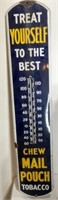 mail pouch thermometer 37" tall