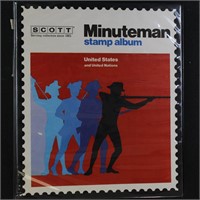 US Stamps Used 1977-1990 in Scott Minuteman album,