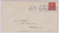 US Stamps #634 First Day Cover with 12/10/1928 Was