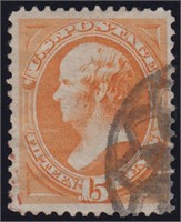 US Stamps #189 Used w/ Fancy Cancel CV $27.50