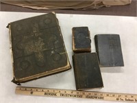 Old Bibles and essay book