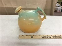 Rumrill A50 orange and green pitcher with cork