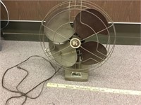 Vintage Kenmore brown table fan