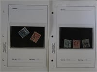 Worldwide Stamps on dealer pages, many hundreds wi