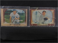 TWO 1955 BOWMAN BASEBALL CARDS