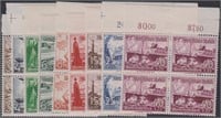 Germany Stamps #B107-B115 Mint NH Blocks 4 CV $300