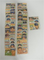 QTY. OF 1956 TOPPS BASEBALL CARDS