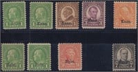 US Stamps Mint Kansas Nebraska group, part sets mo