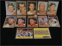 TWELVE 1962 TOPPS BASEBALL CARDS