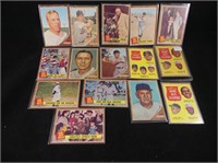 FIFTEEN 1962 TOPPS BASEBALL CARDS