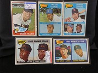 FIVE 1964 OPC BASEBALL CARDS