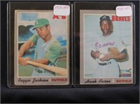 TWO 1970 OPC BASEBALL CARDS