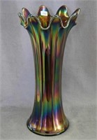 N's Thin Rib 12 1/2" midsize vase - purple