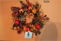 Grapevine Wreath With Fruit