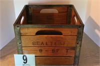 Sealtest, Nashville Tn Crate, Wood And Metal