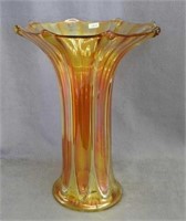 Morning Glory 11 1/2" funeral vase - marigold