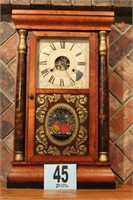 Antique Seth Thomas Weighted Mantle Clock With