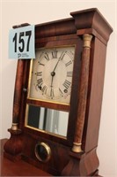 Clock With Key, Small Crack In Mirror Portion