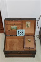 Doll Trunk With Tray