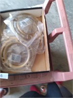 10 Brass Replacement Toilet Flange Rings
