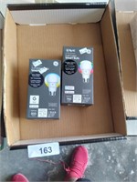 2 Color Smart Bulbs Wifi-compatible w/ Google