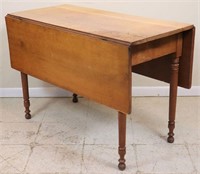 19th C. Country Drop Leaf Table