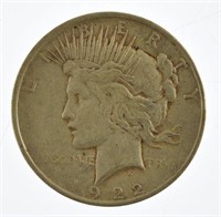 1922 Peace Silver Dollar