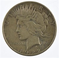 1922 Peace Silver Dollar