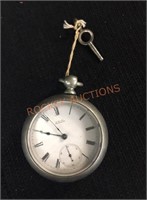 American Waltham Watch Co. Key Wind Pocket Watch