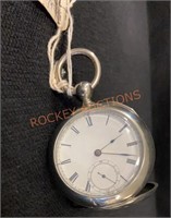 P.l. Bartlett  Key Wind Pocket Watch