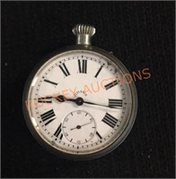 8 Days Dual Open-face Pocket Watch