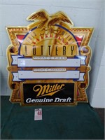 Miller Genuine Draft Tin Sign