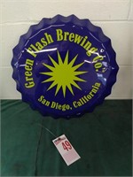 Green Flash Brewing Co. Tin Sign