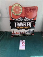 Traveler Grapefruit Shandy Tin Sign
