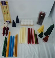 Box Lot Beeswax and Parafin Candles